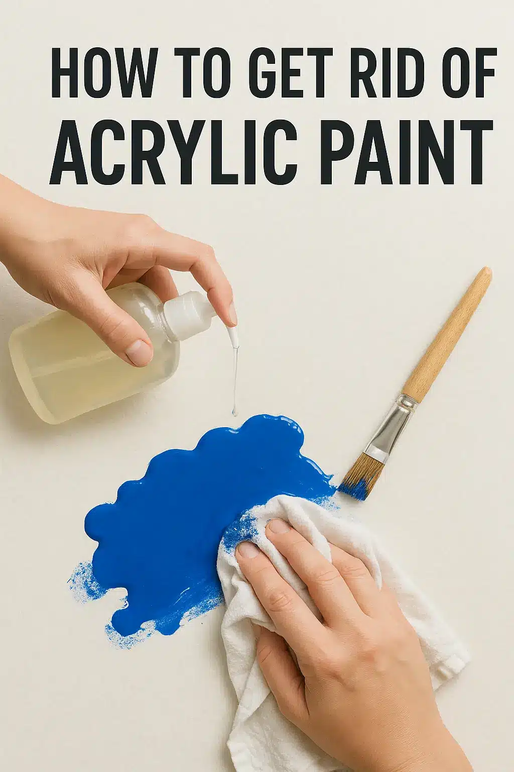 How to Get Rid of Acrylic Paint